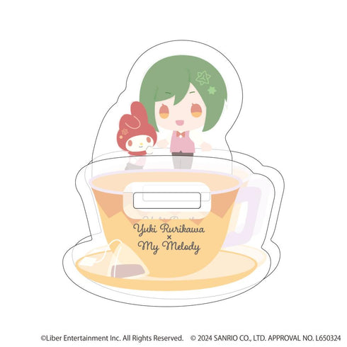 『A3!×Sanrio characters』ゆらゆらアクリルスタンド08/瑠璃川 幸×マイメロディ(ミニキャライラスト)